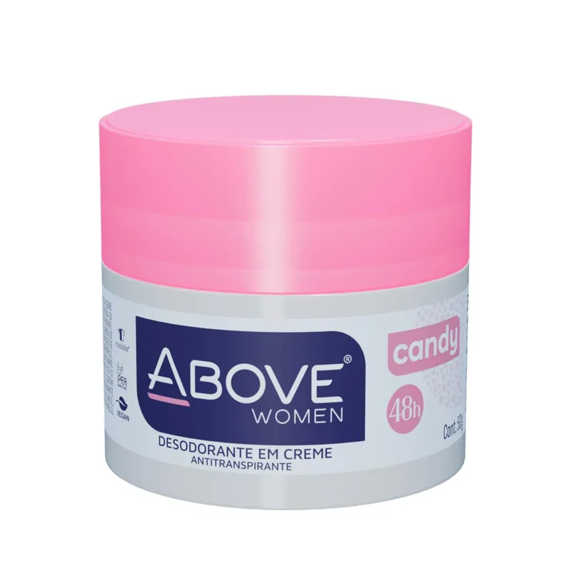 DESODORANTE ABOVE CREME WOMEN CANDY 48H 50G