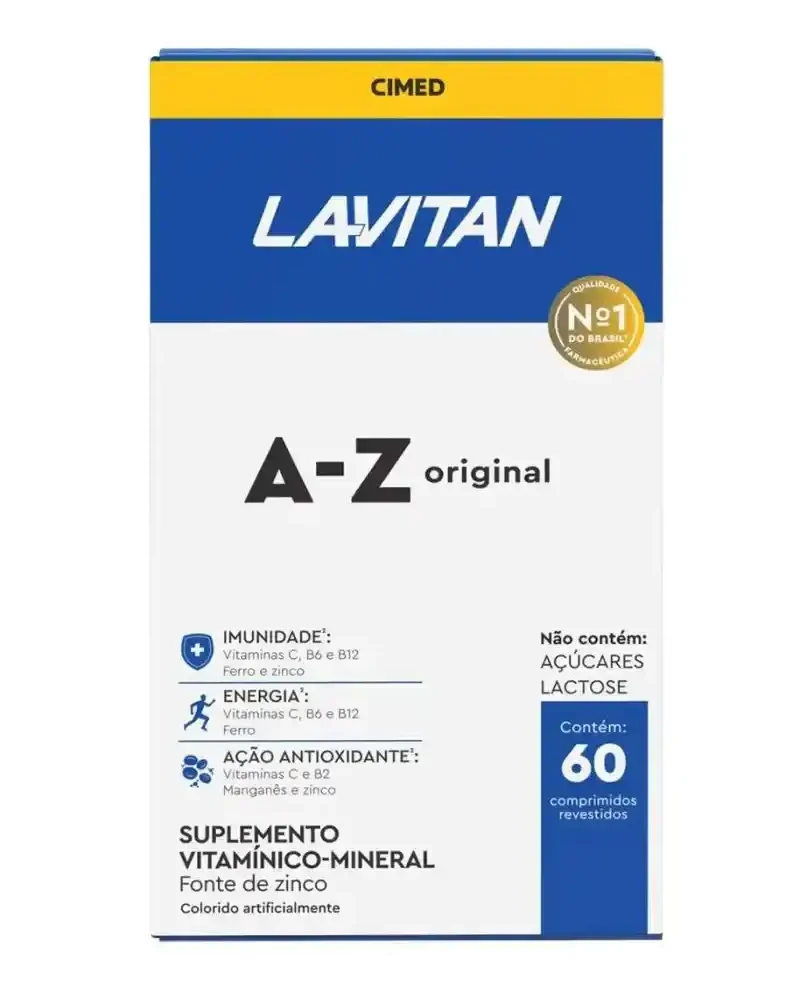 SUPL. LAVITAN A-Z ORIGINAL 60 COMPR. CIMED