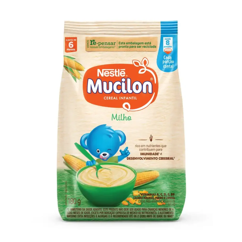MUCILON INFANTIL MILHO NESTLÉ 180G