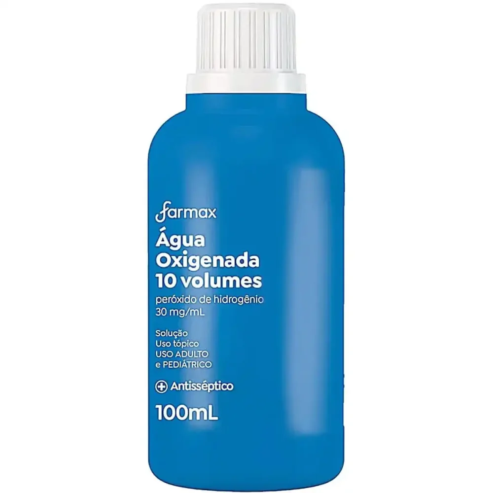 ÁGUA OXIGENADA 10 VOL FARMAX 100ML