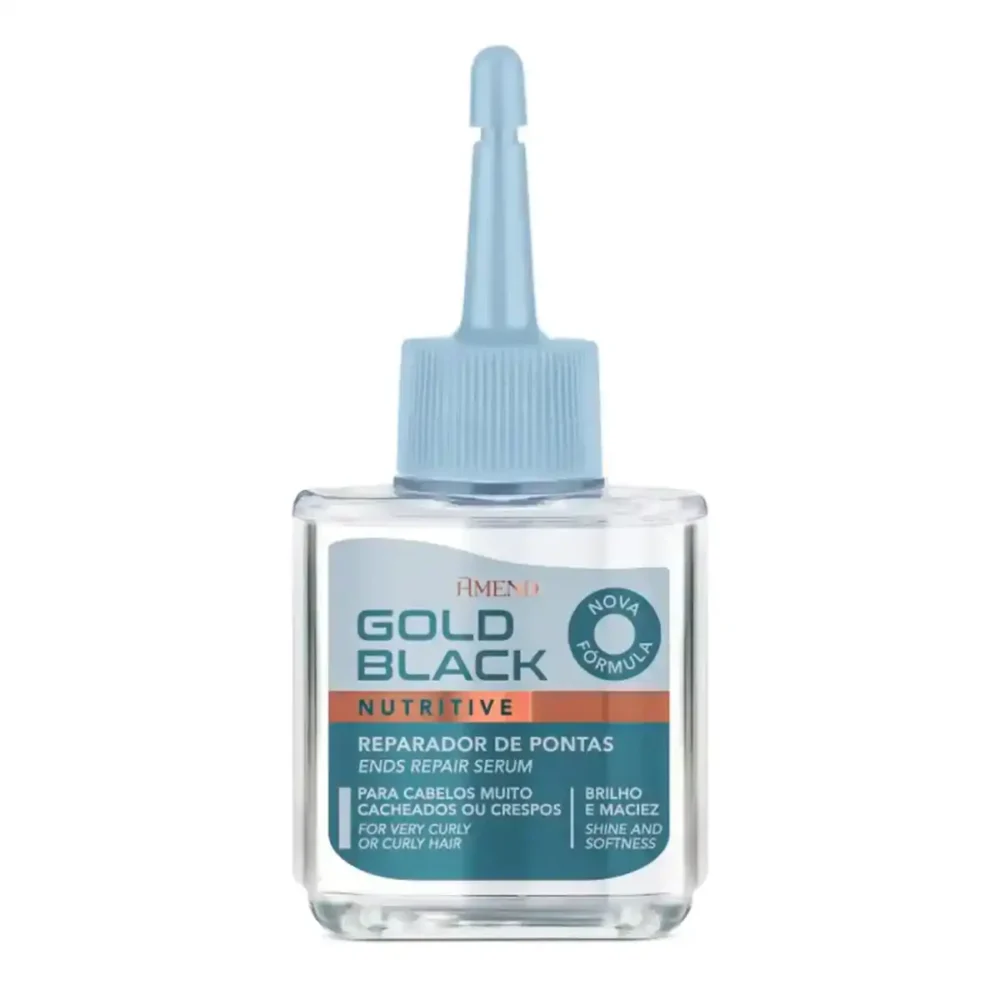 REPARADOR DE PONTAS GOLD BLACK 30ML