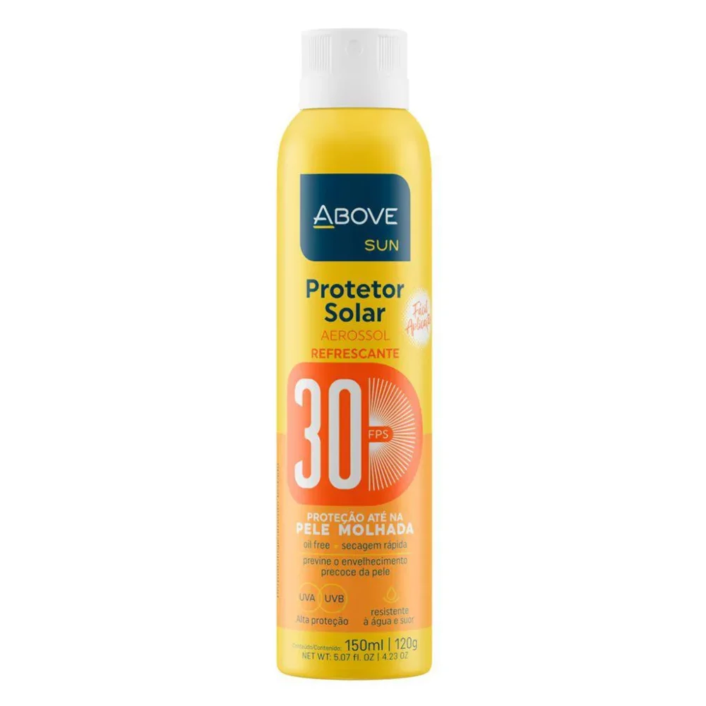 PROTETOR SOLAR AEROSSOL ABOVE 30FPS 150ML