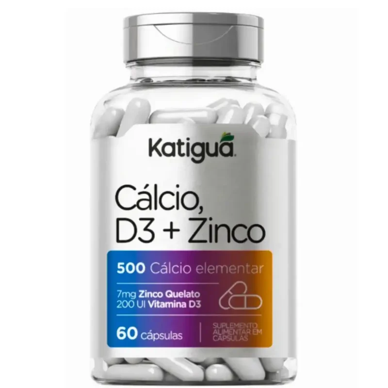 CALCIO D3+ZINCO 60CPS KATIGUA
