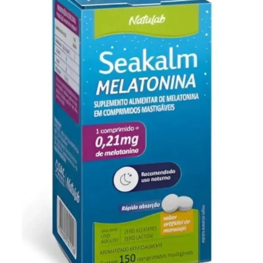 SEAKALM MELATONINA GOTAS 15ML NATULAB