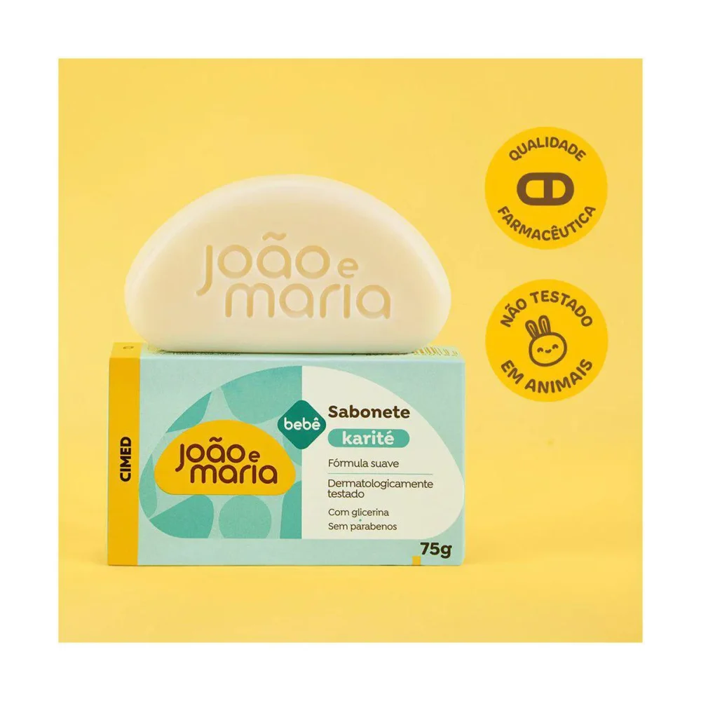 SABONETE INFANTIL JOÃO E MARIA KARITÉ 75G CIMED