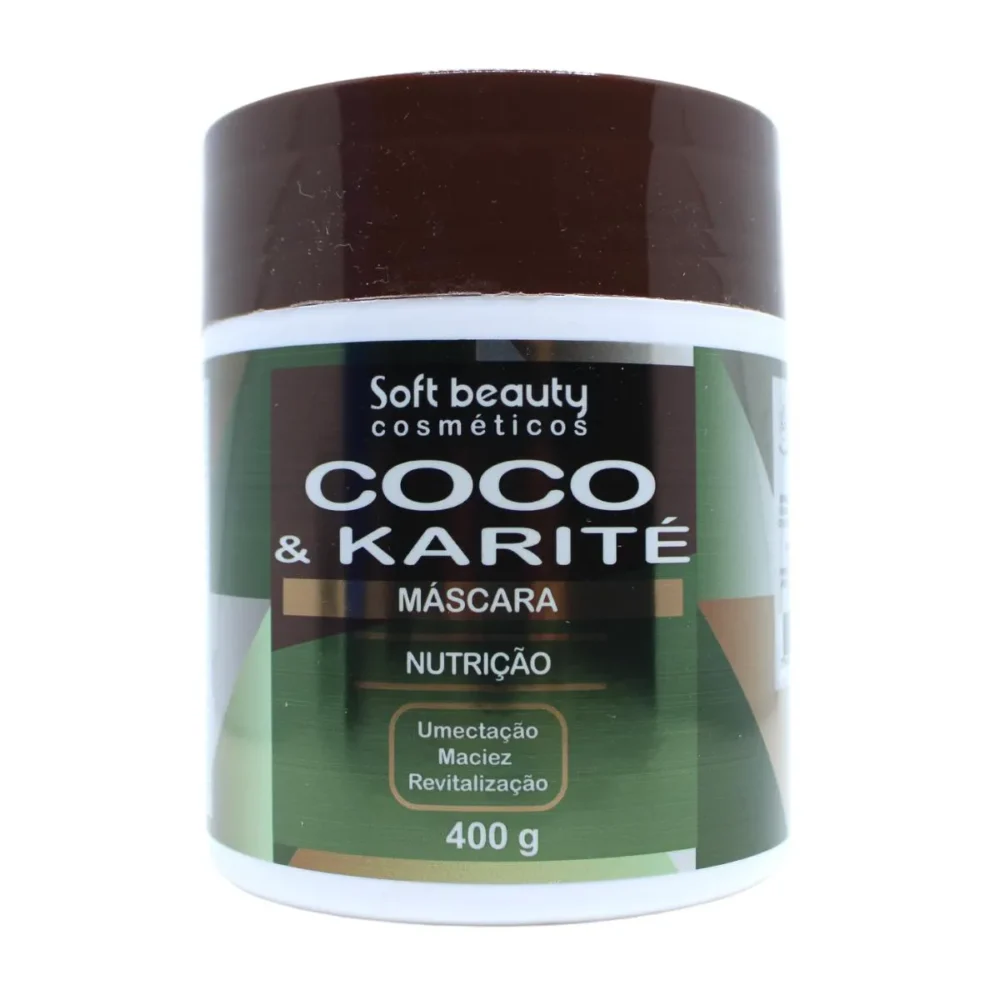 MÁSCARA COCO & KARITÉ SOFT BEAUTY 400G