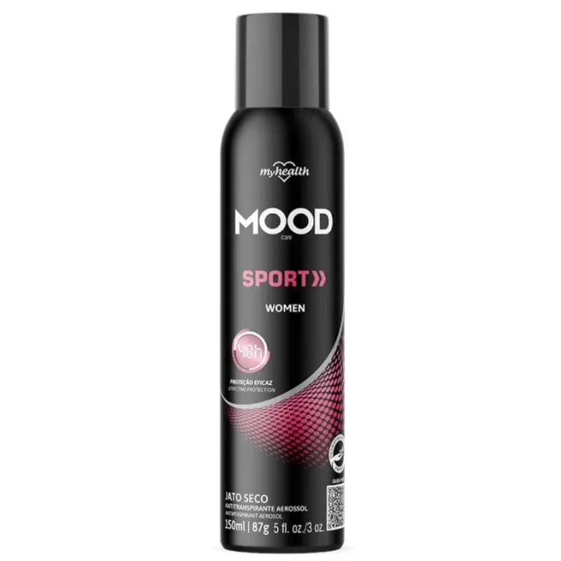 DESODORANTE MYHEALTH MOOD AERO CARE SPORT WOMEN 150ML