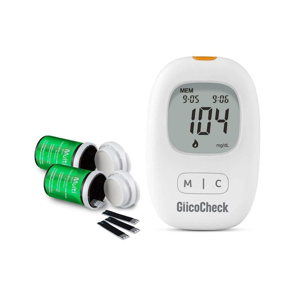 AP. GLICOSE MULTILASER GLICOCHECK CAREPLUS BLUETOOTH C/ 10 TIRAS HC488