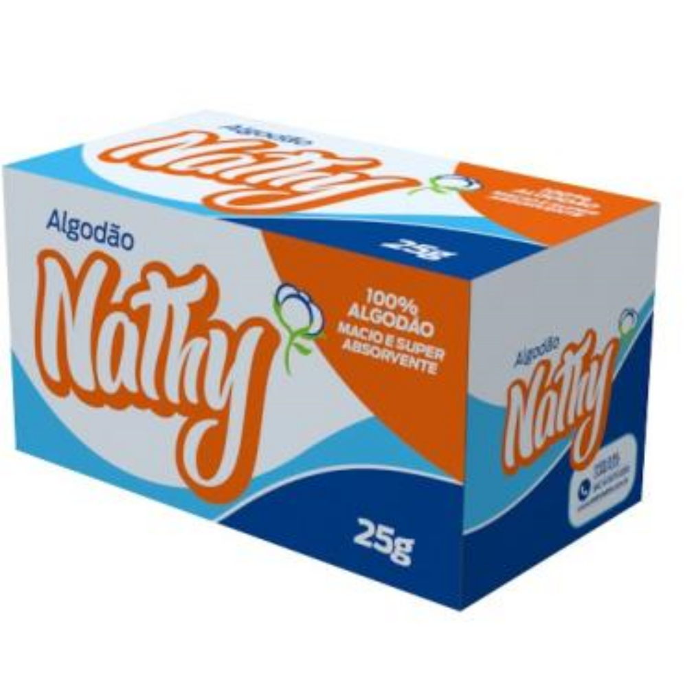ALGODÃO NATHY CAIXINHA 25G