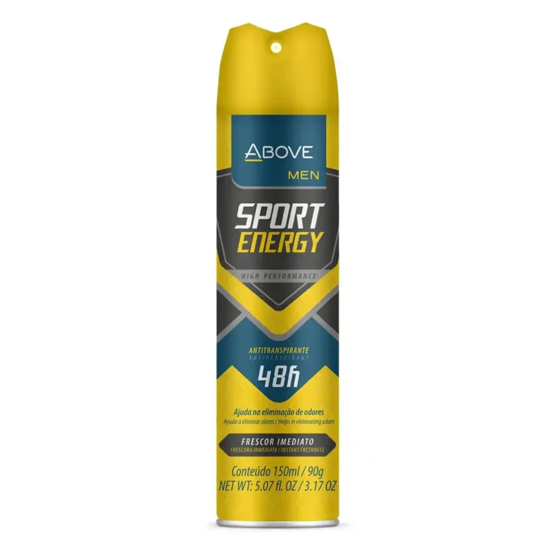 DESODORANTE ABOVE MEN SPORT ENERGY 48H 150ML