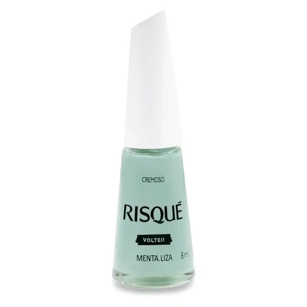 ESMALTE RISQUÉ CREMOSO MENTA LIZA 8ML
