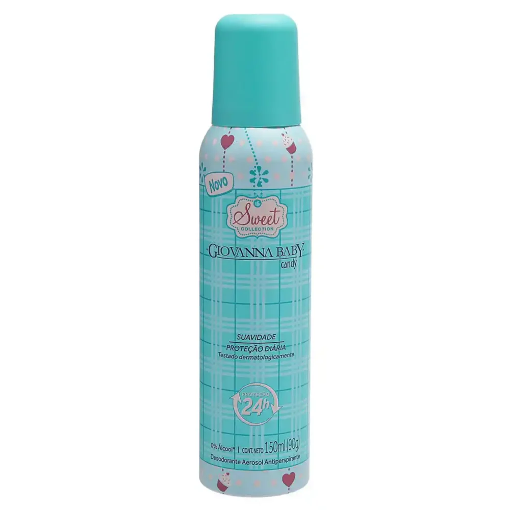 DESODORANTE GIOVANNA BABY AERO CANDY 150ML