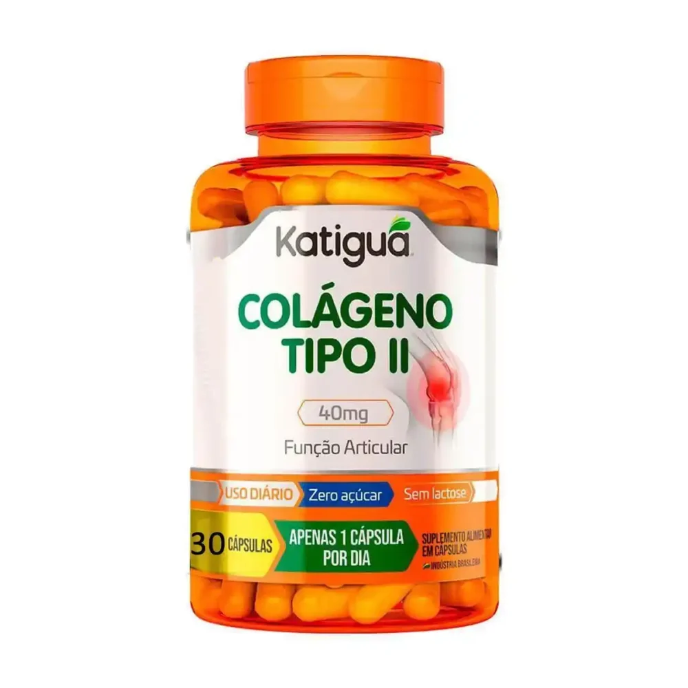 COLAGENO TIPO II 40MG 30CPS KATIGUA
