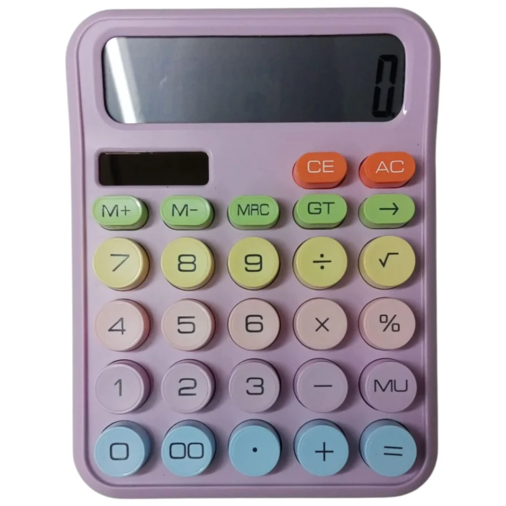 CALCULADORA ELETRÔNICA COLORIDA INOVA KV-782