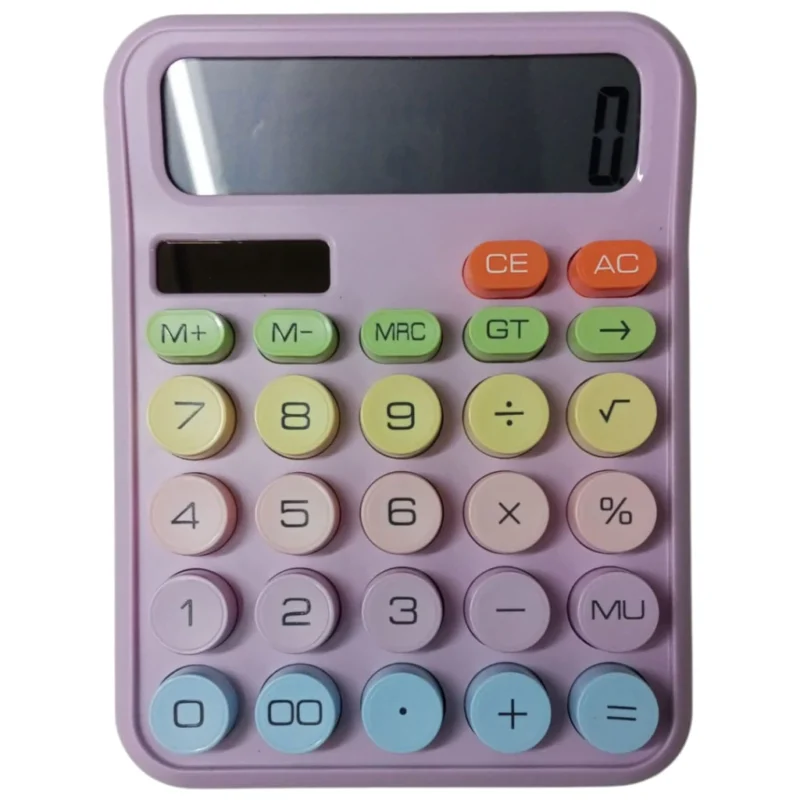 CALCULADORA ELETRÔNICA COLORIDA INOVA KV-782