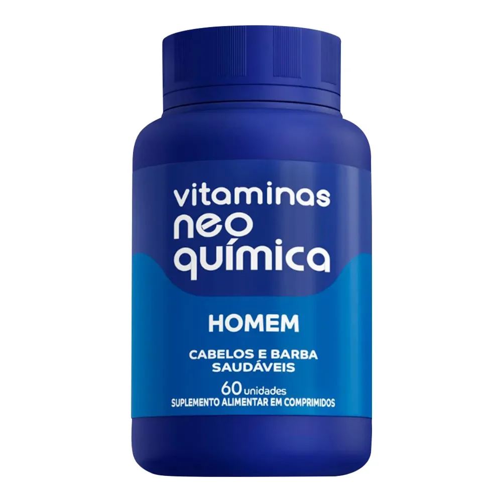 VITAMINA HOMEM C/ 60 COMPR. NEO QUÍMICA