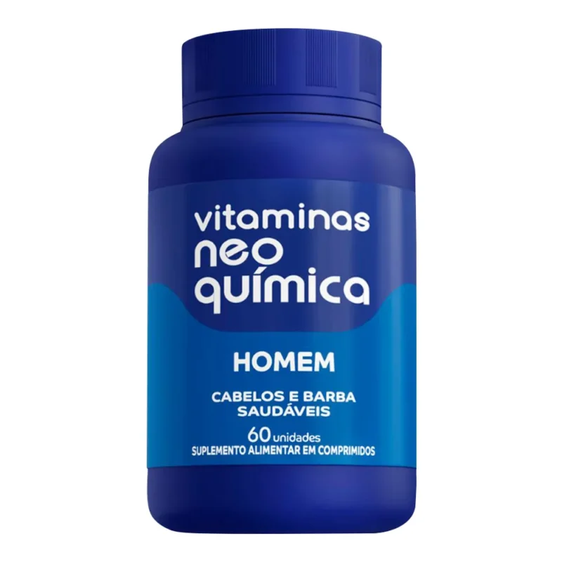 VITAMINA HOMEM C/ 60 COMPR. NEO QUÍMICA