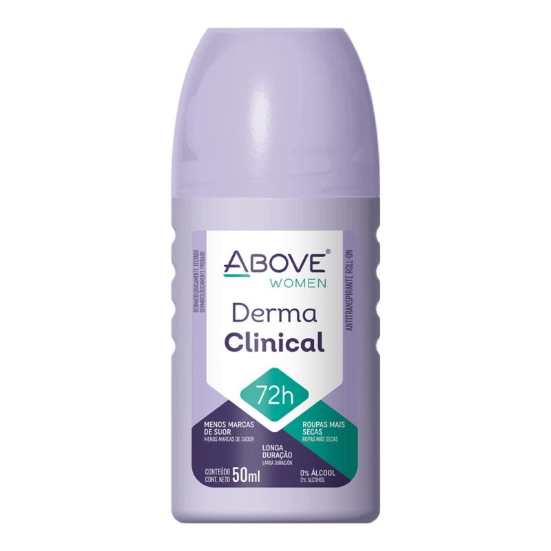 DESODORANTE ABOVE ROLL ON WOMEN DERMA CLINICAL 72H 50ML