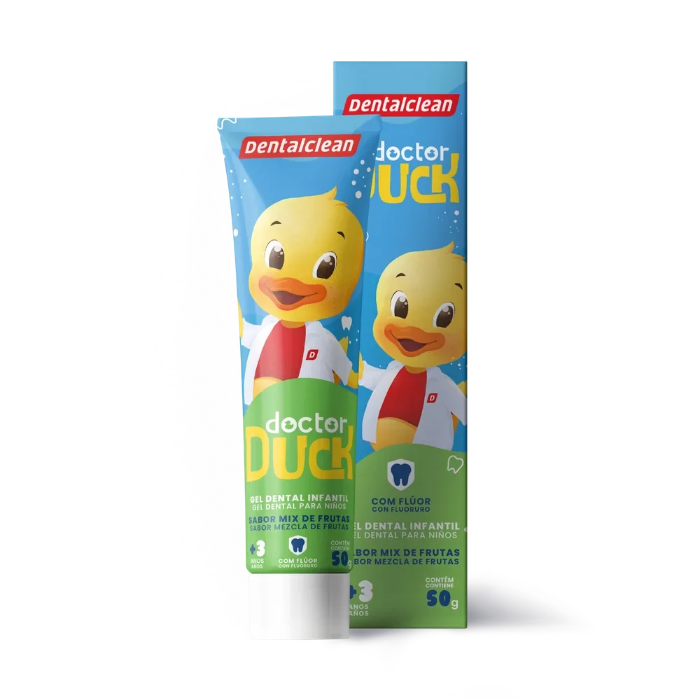 CREME DENTAL INFANTIL DENTALCLEAN DOCTOR DUCK 50G