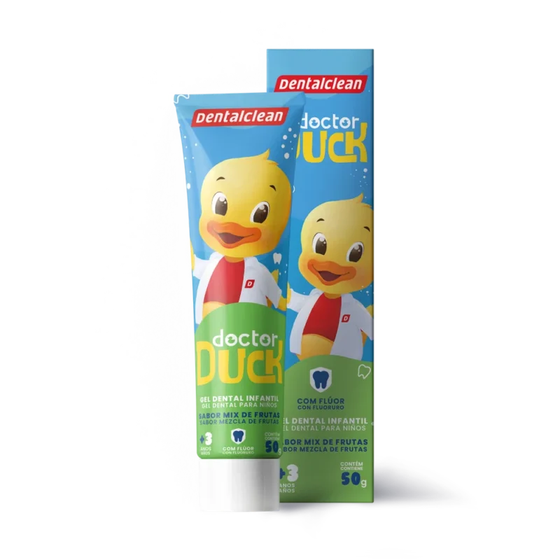 CREME DENTAL INFANTIL DENTALCLEAN DOCTOR DUCK 50G