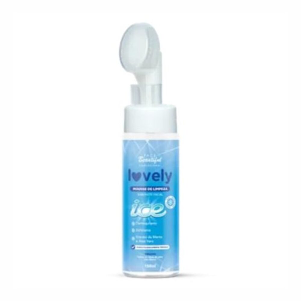 MOUSSE DE LIMPEZA FACIAL LOVELY ICE 150ML