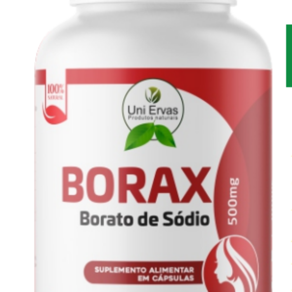 SUPL. NATURAL BORAX 500MG 60 CAP. UNI ERVAS