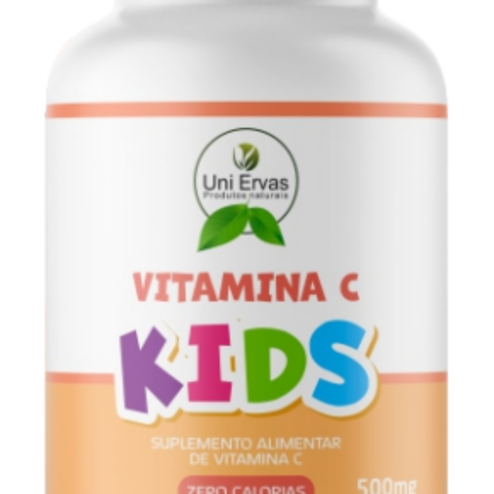 SUPL. NATURAL VITAMINAS C KIDS 500MG 60 CAP. UNI ERVAS