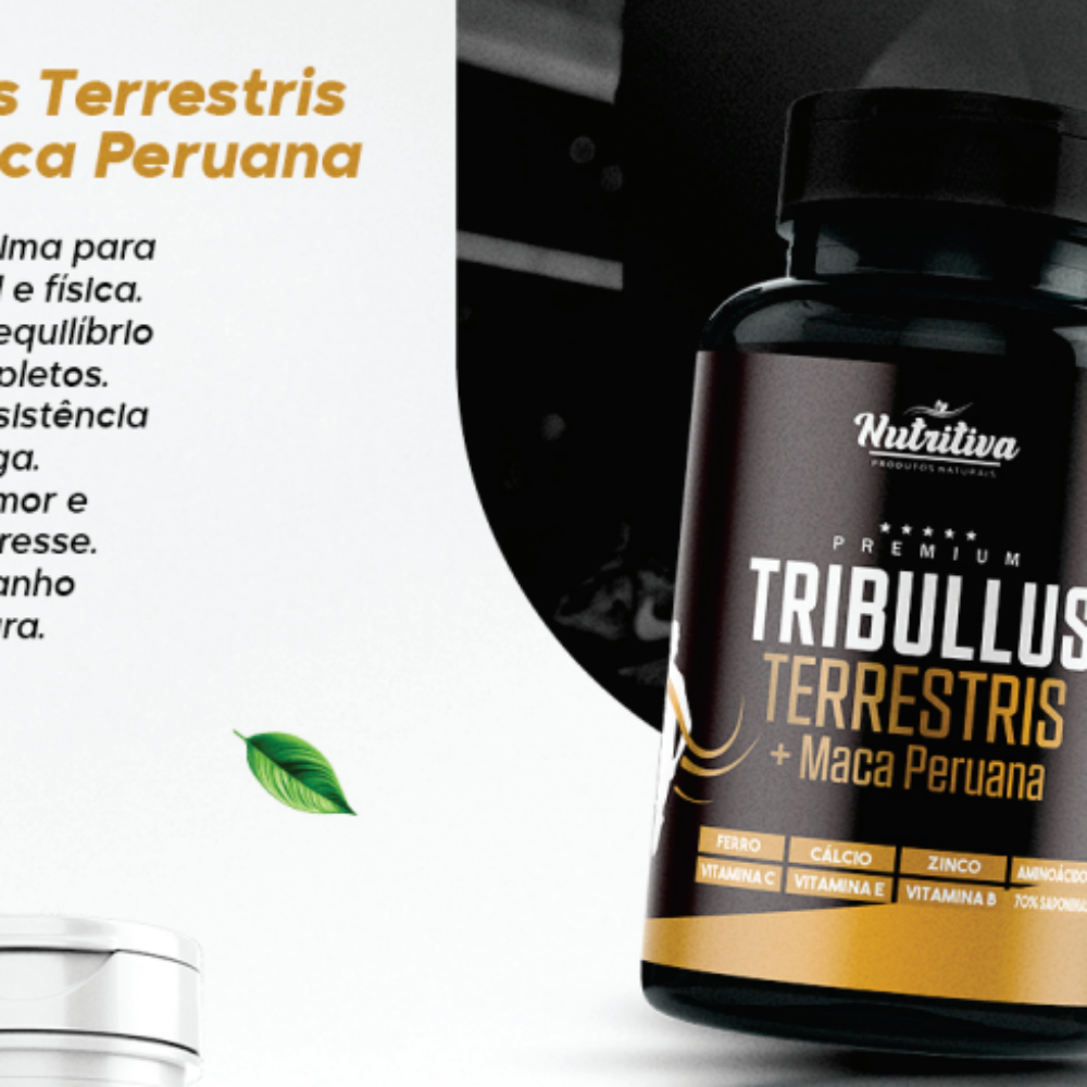 TRIBULUS COM MAÇA PERUANA C/100 CAP. NUTRITIVA