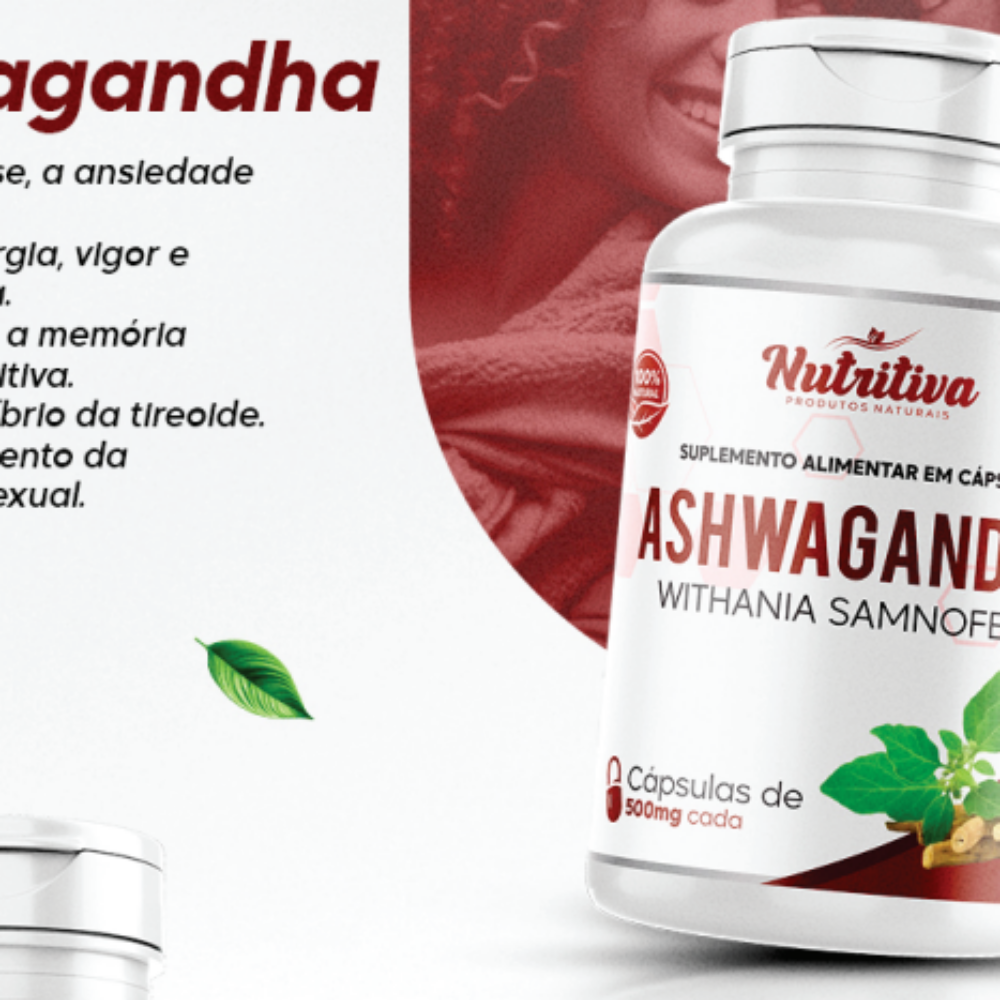 ASHWAGANDHA 500MG C/  60 CAP. NUTRITIVA