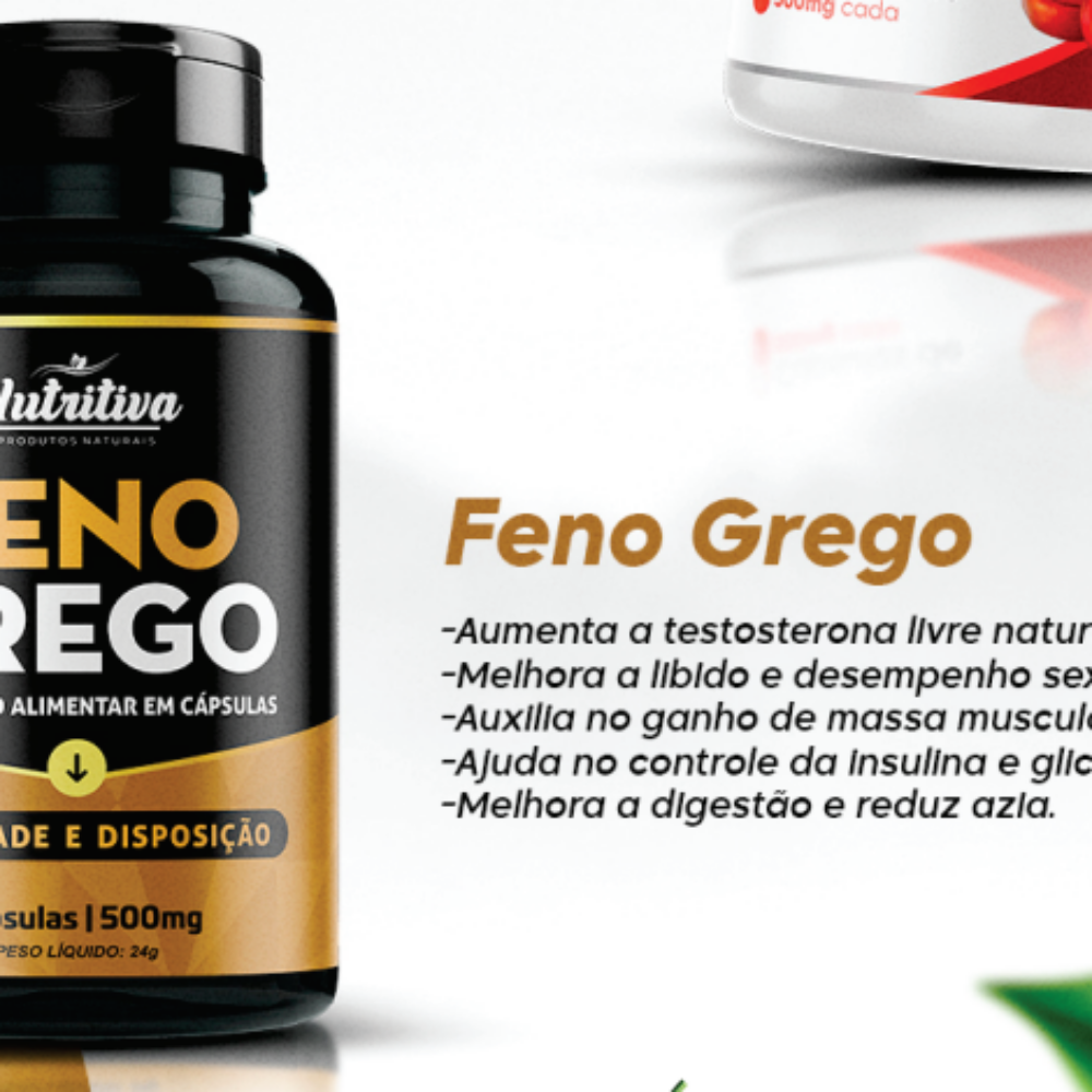 FENO GREGO C/  100 CAP. NUTRITIVA