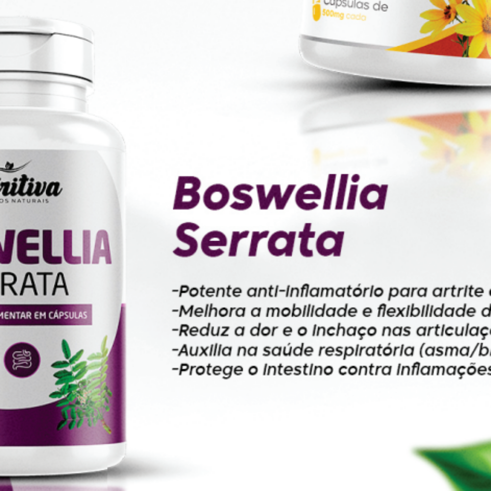 BOSWELLIA SERRATA 500MG C/  60 CAP. NUTRITIVA