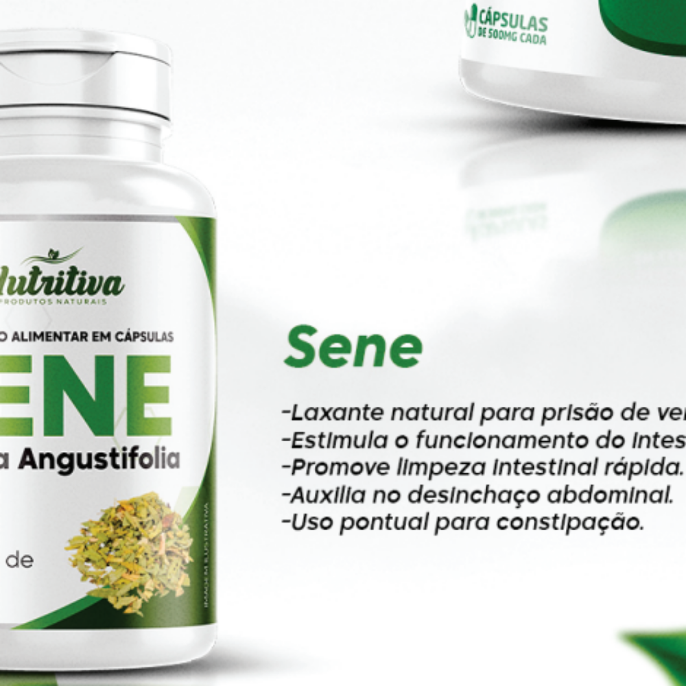 SENE 500MG C/  60 CAP. NUTRITIVA