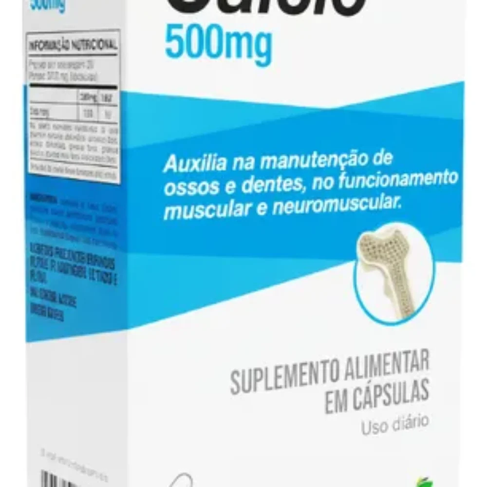 CALCIO 500MG 60CPS KATIGUA