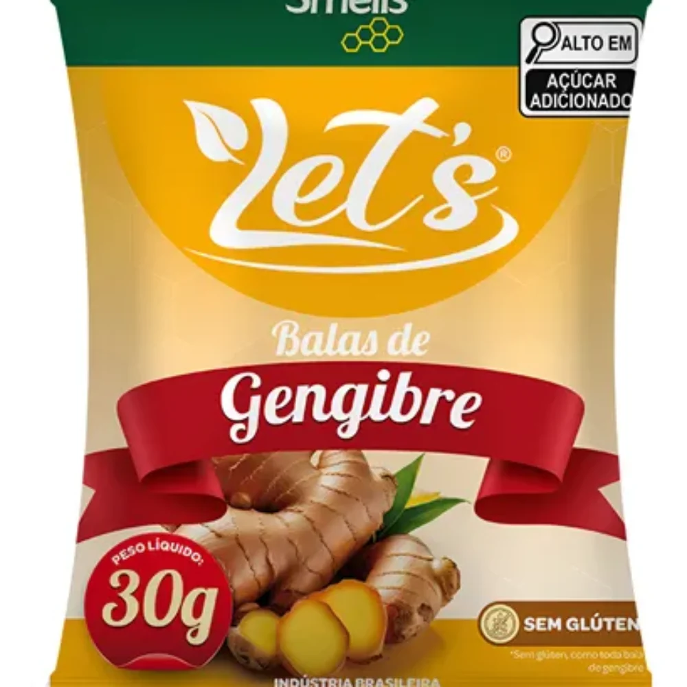 BALAS DE GENGIBRE 30G LET'S SMELLS