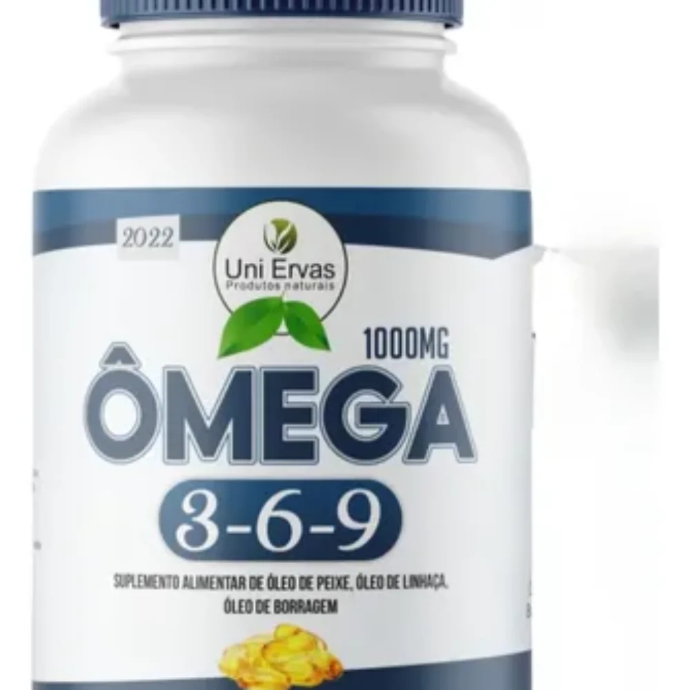 SUPL. NATURAL ÔMEGA 3, 6 E 9 1000MG 60 CAP. UNI ERVAS