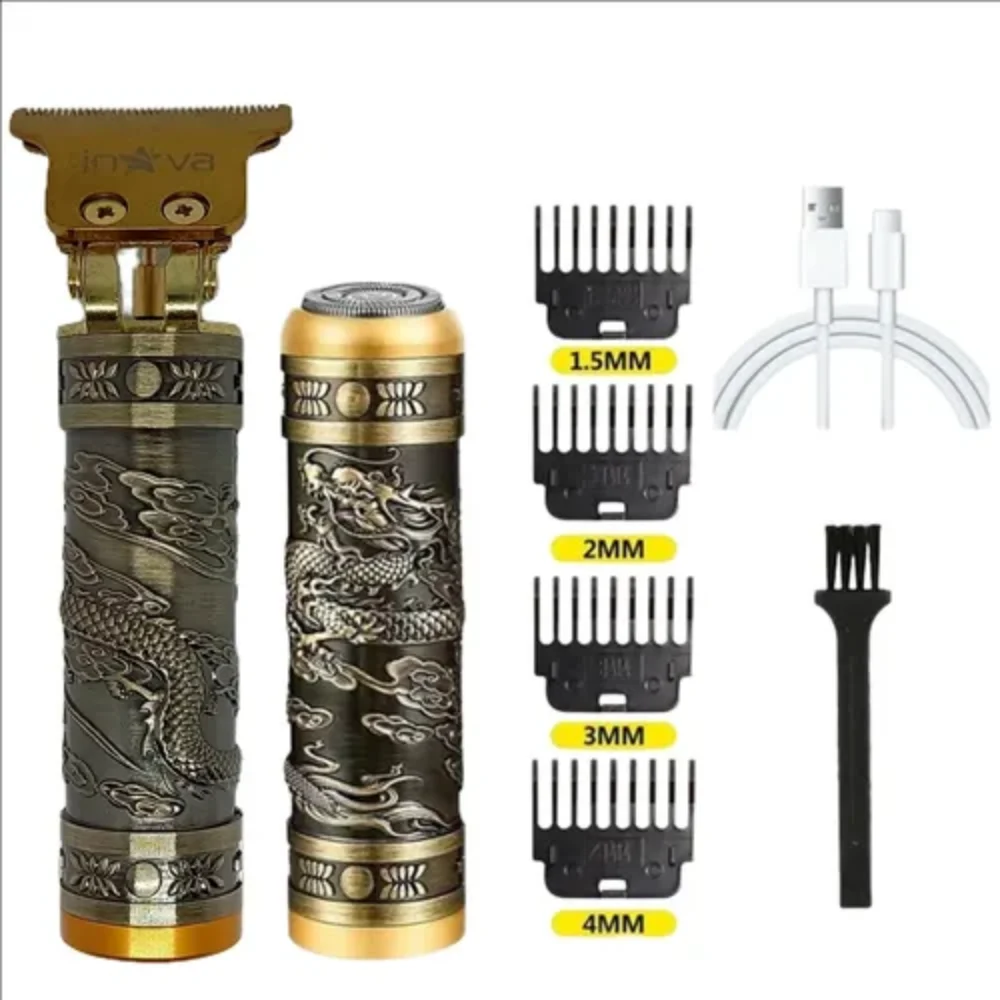 MÁQUINA DE CORTE E BARBEADOR ELÉTRICO INOVA KV-221