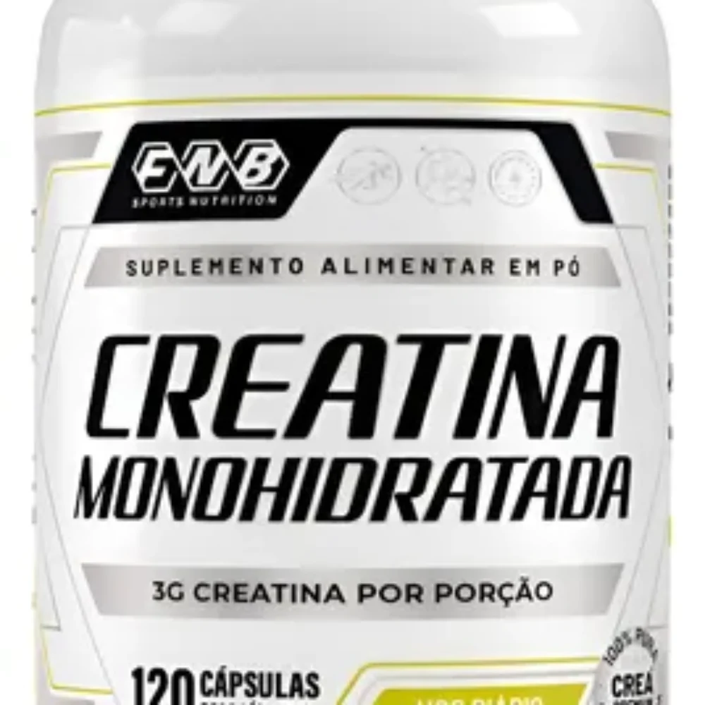 CREATINA MONOHIDRATATADA 120 CAP. PURA FLORA NATIVA