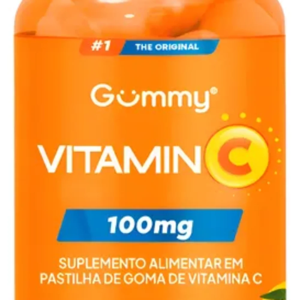 VITAMINA C 100MG C/ 30 GOMAS SABOR TANGERINA GUMMY