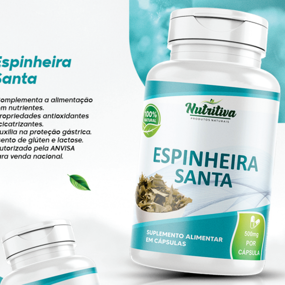 ESPINHEIRA SANTA 500MG C/  60 CAP. NUTRITIVA
