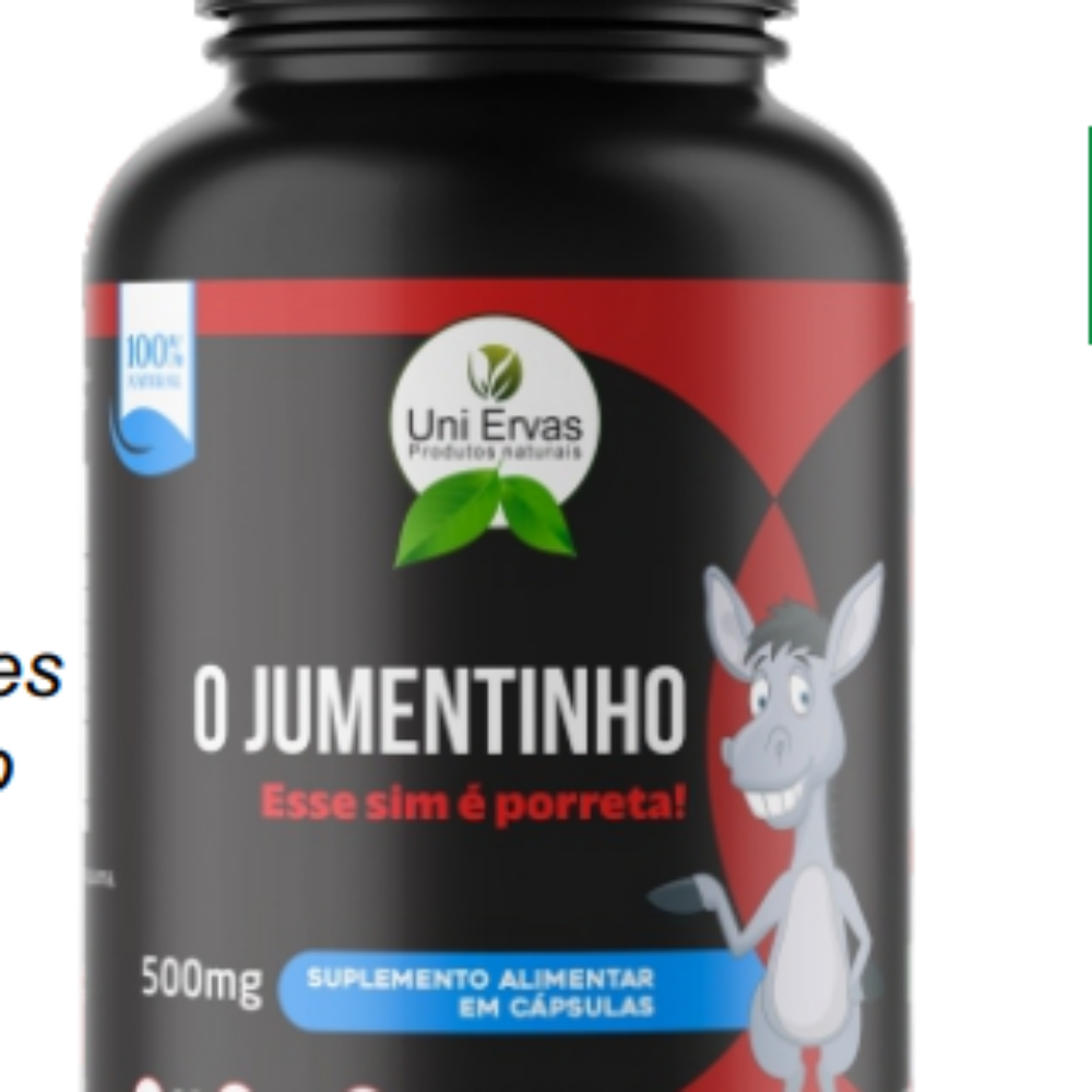 SUPL. NATURAL O JUMENTINHO 500MG 60 CAP. UNI ERVAS