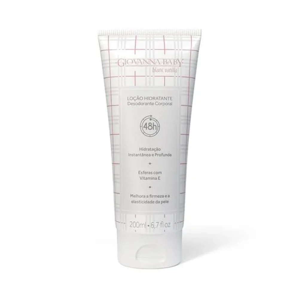 LOÇÃO HIDRATANTE GIOVANNA BABY BLANC VANILLA