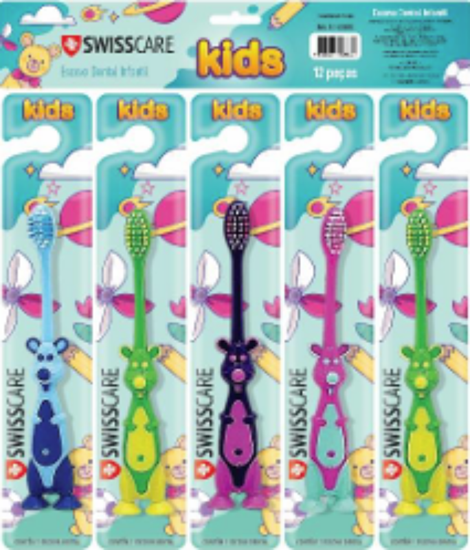 ESCOVA DE DENTE SWISSCARE INFANTIL SC-5440KD