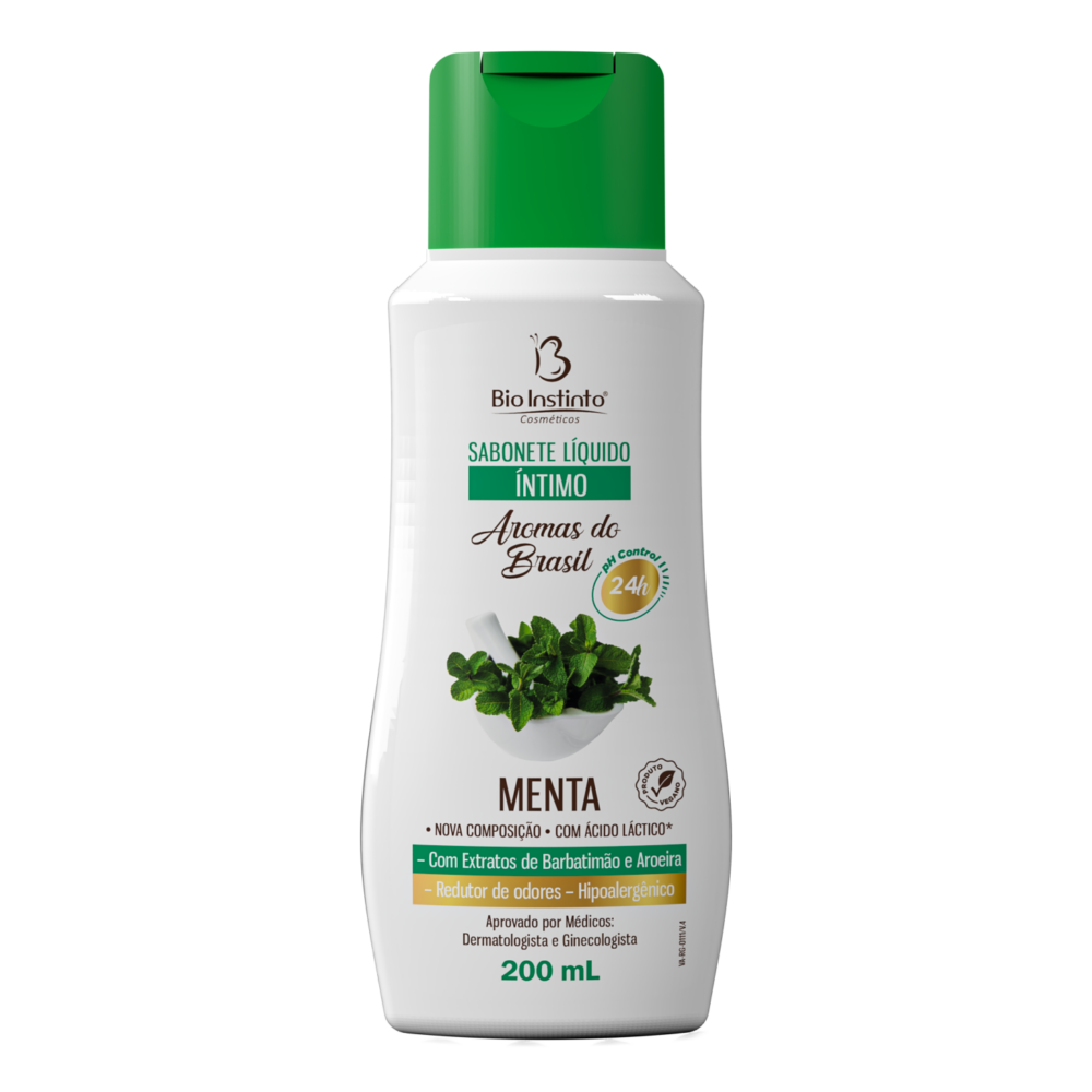 SABONETE ÍNTIMO BIO INSTINTO MENTA 200ML