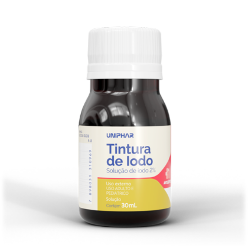 TINTURA DE IODO 30ML UNIPHAR