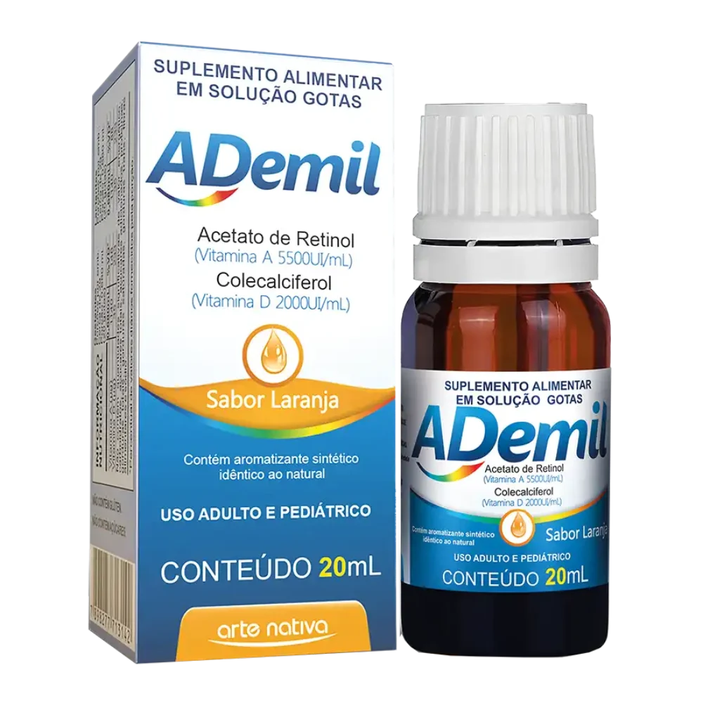 ADEMIL GOTA 20ML LARANJA ARTE NATIVA