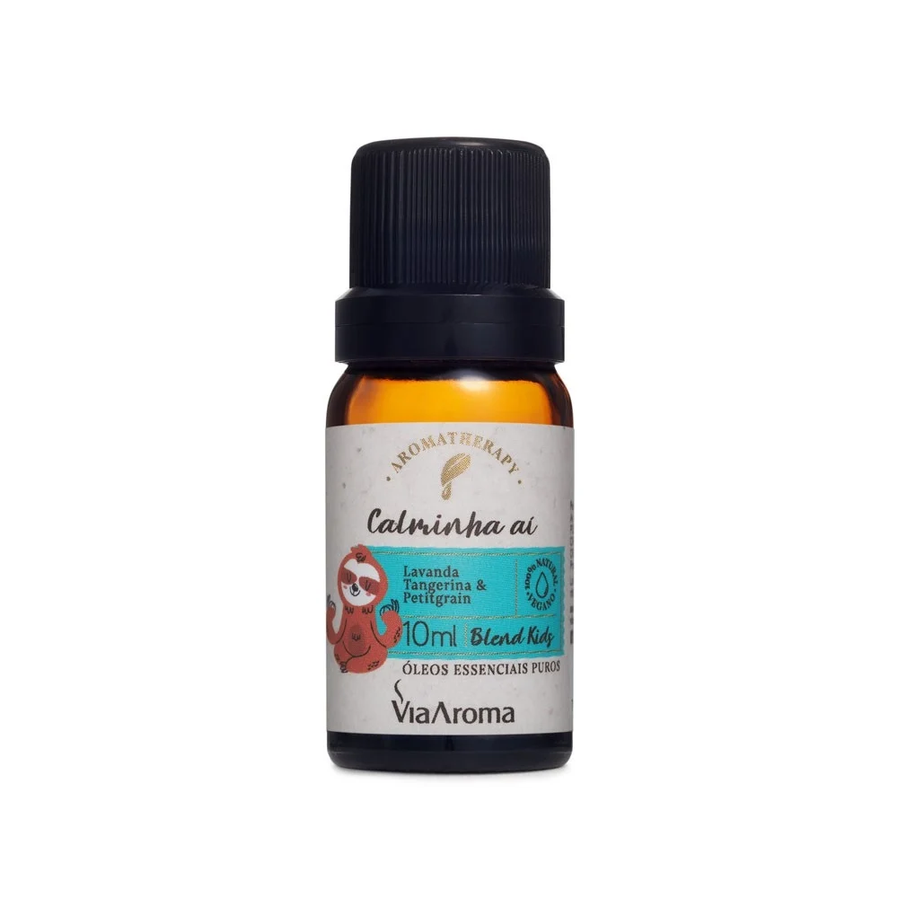 ÓLEO ESSENCIAL PURO 10ML VIA AROMA CALMINHA AÍ