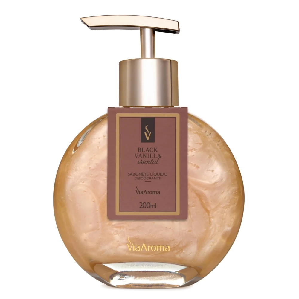 SABONETE LÍQUIDO DESODORANTE 200ML BLACK VANILLA ORIENTAL