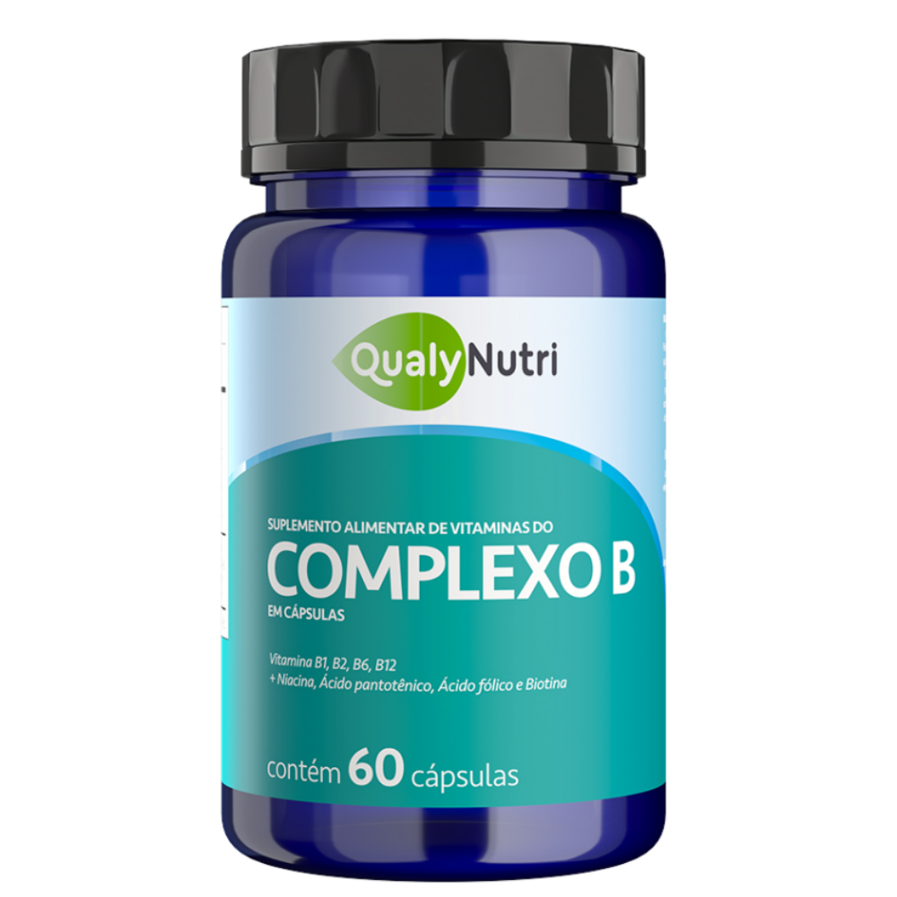 COMPLEXO B C/ 60 CAP. QUALY NUTRI