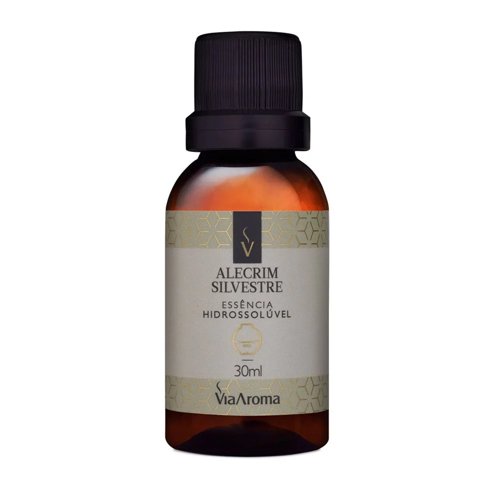 ESSÊNCIA HIDROSSOLÚVEL VIA AROMA 30ML ALECRIM SILVESTRE
