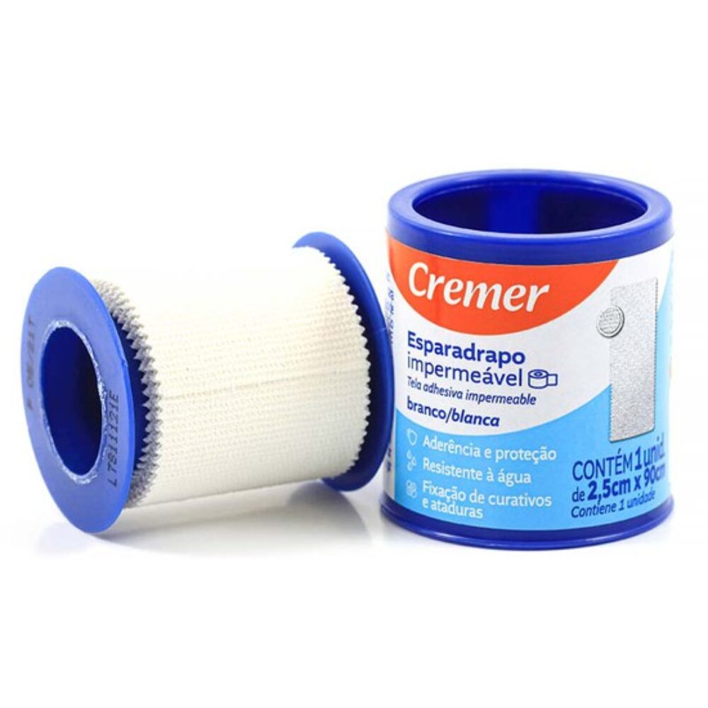 ESPARADRAPO CREMER IMPERMEAVEL 2.5 x 90